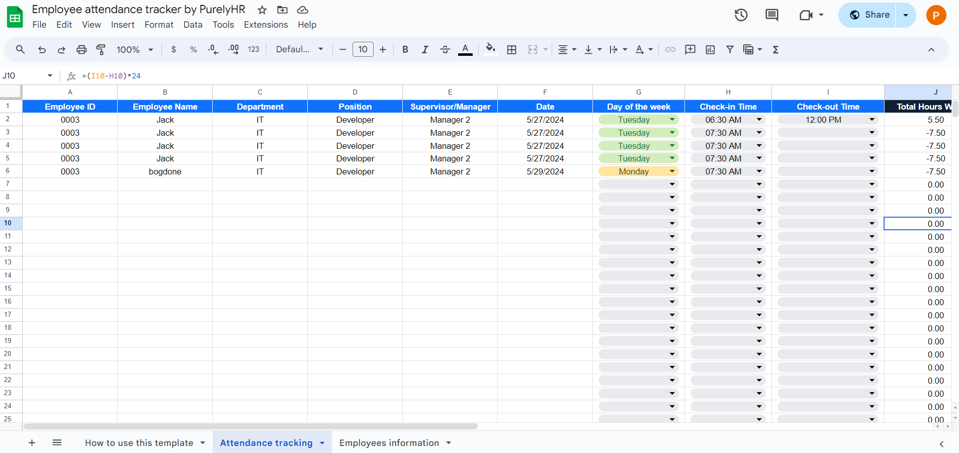 attendance sheet-1